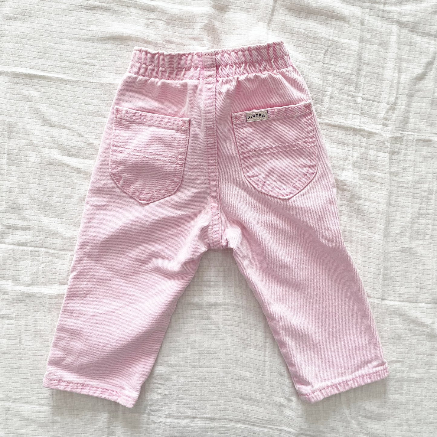 Riders Pink Denim Jeans • 18m
