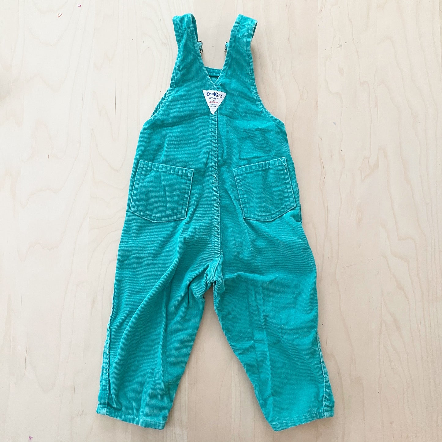 OshKosh Teal Cord Overalls