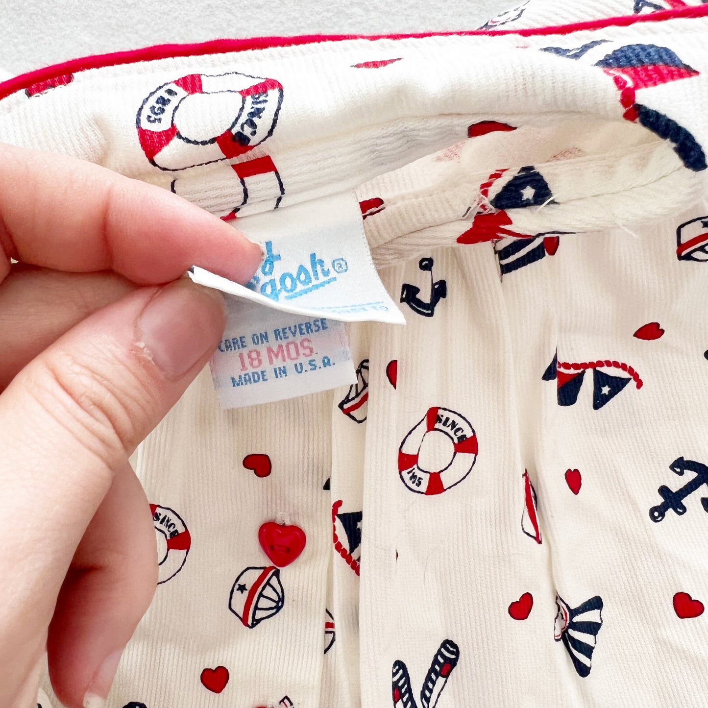 Baby B’gosh Sailing Print Dress Set