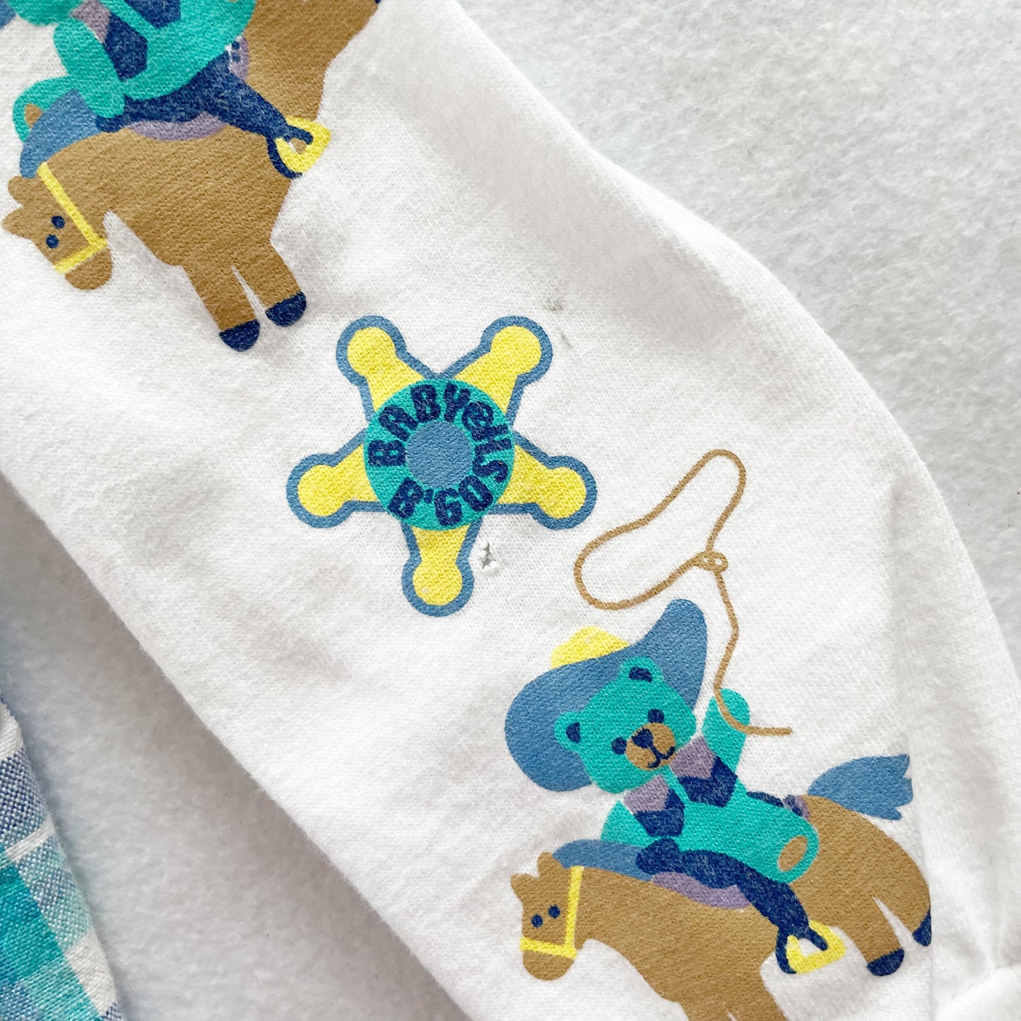 OshKosh Plaid Cowboy Bear Set