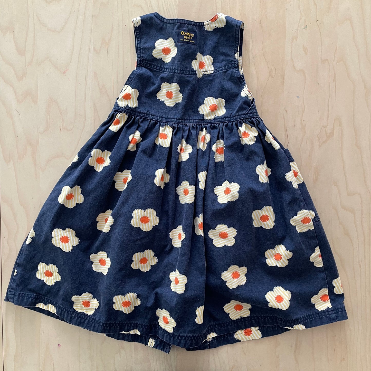 OshKosh Yellow Flower Print Dress