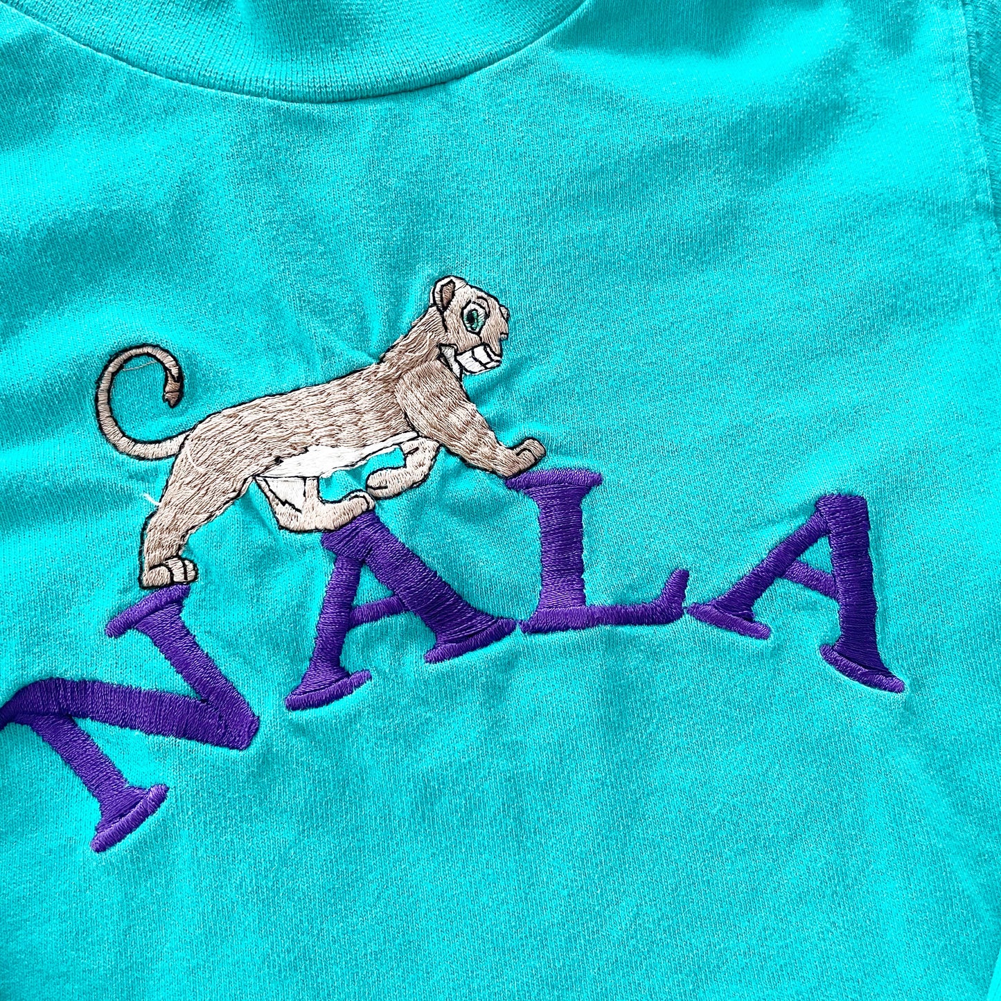 Disney Store Lion King Nala Tunic Top - Yellow Clover Vintage Kids Clothes