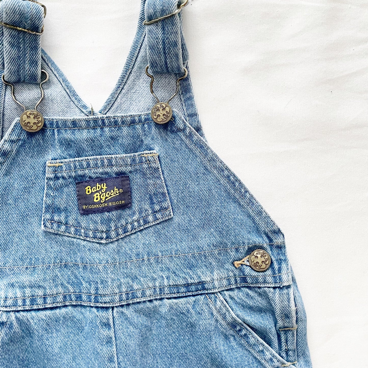 Baby B’gosh Lighter Wash Denim Overalls