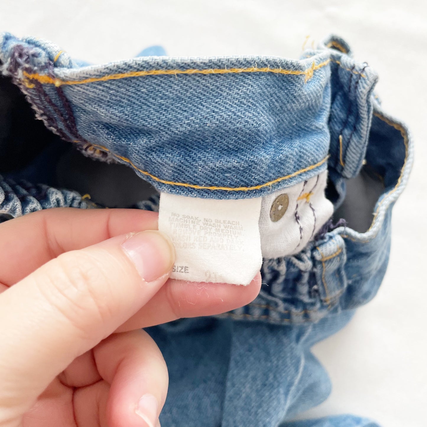 OshKosh Medium-Light Jeans - Yellow Clover Vintage Kids Clothes