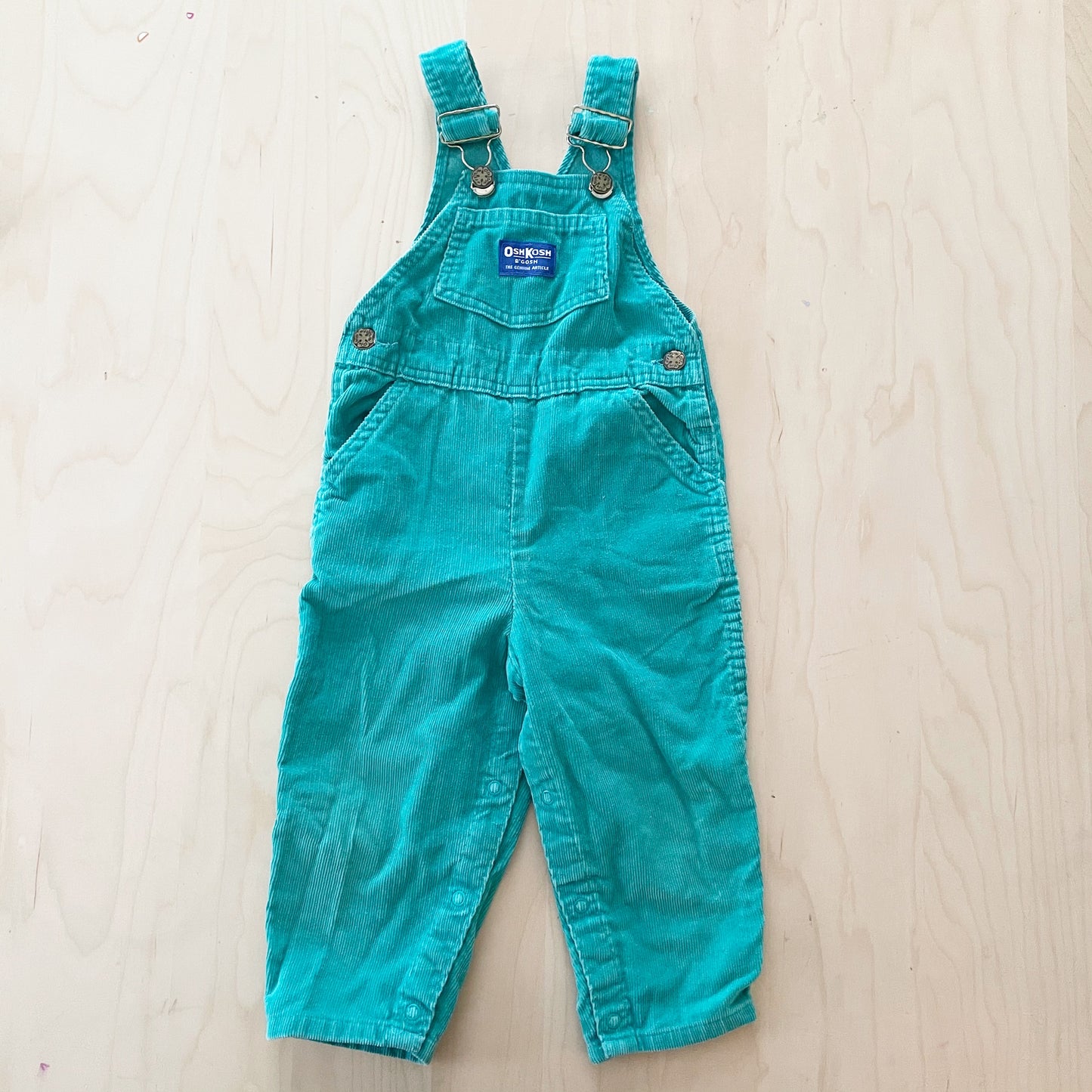 OshKosh Teal Cord Overalls