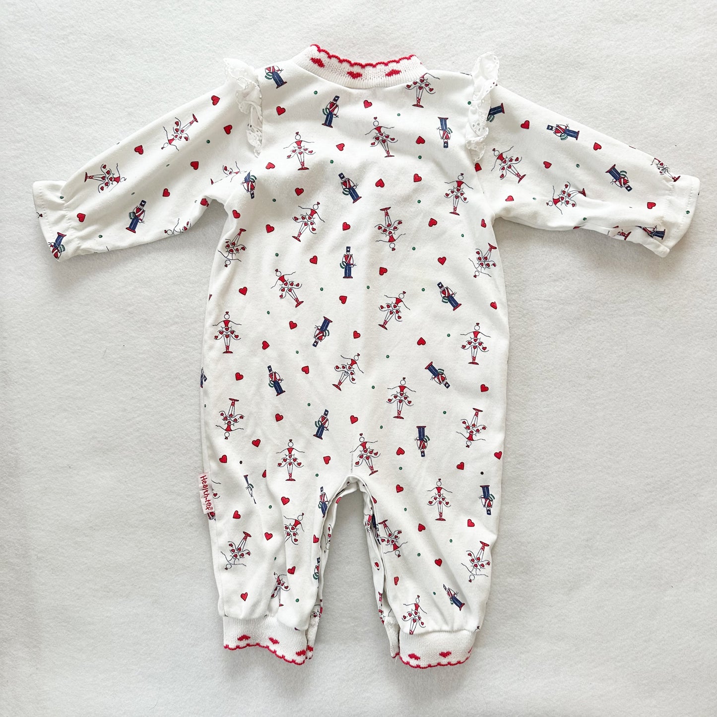 Healthtex Doll Shop Romper - Yellow Clover Vintage Kids Clothes