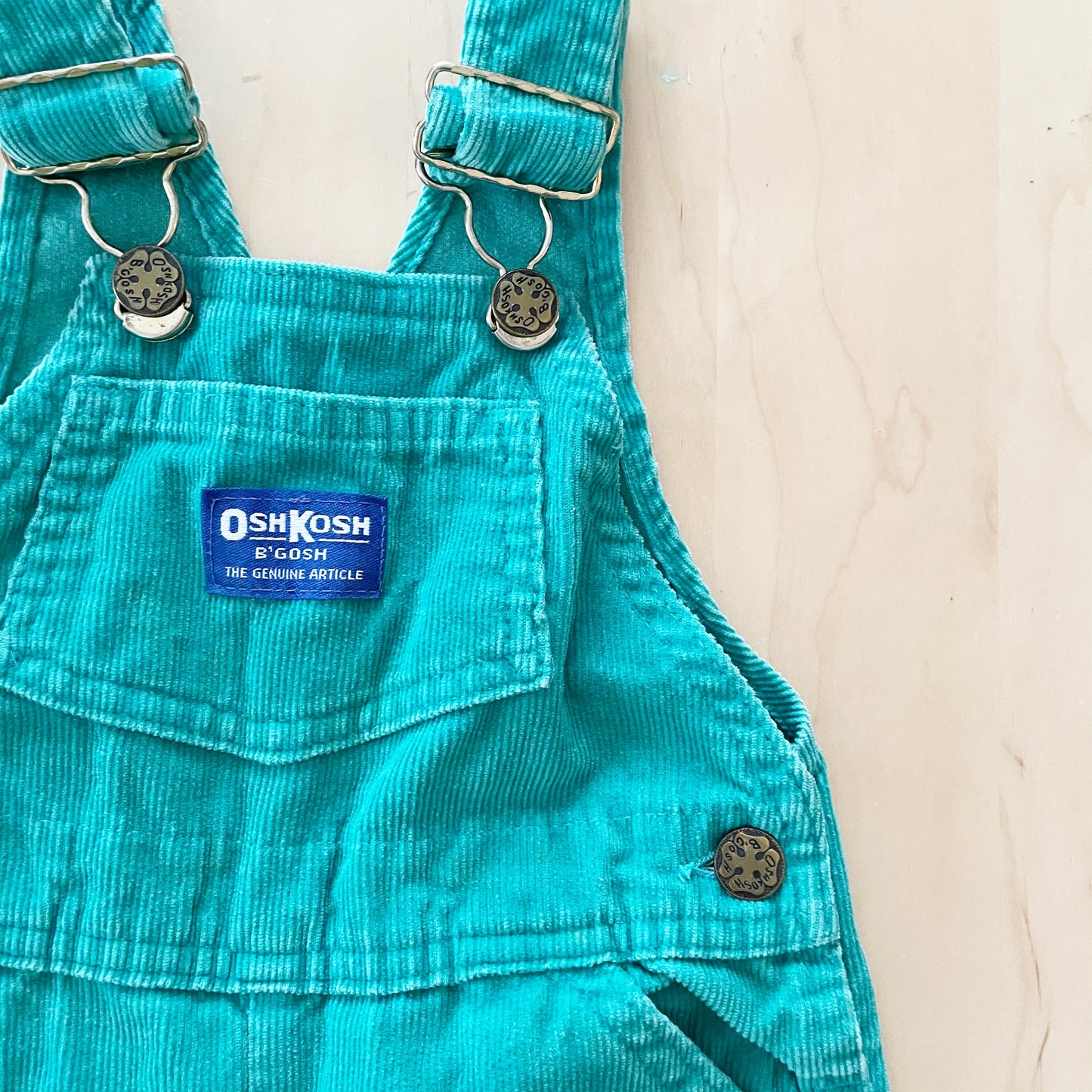 OshKosh Teal Cord Overalls