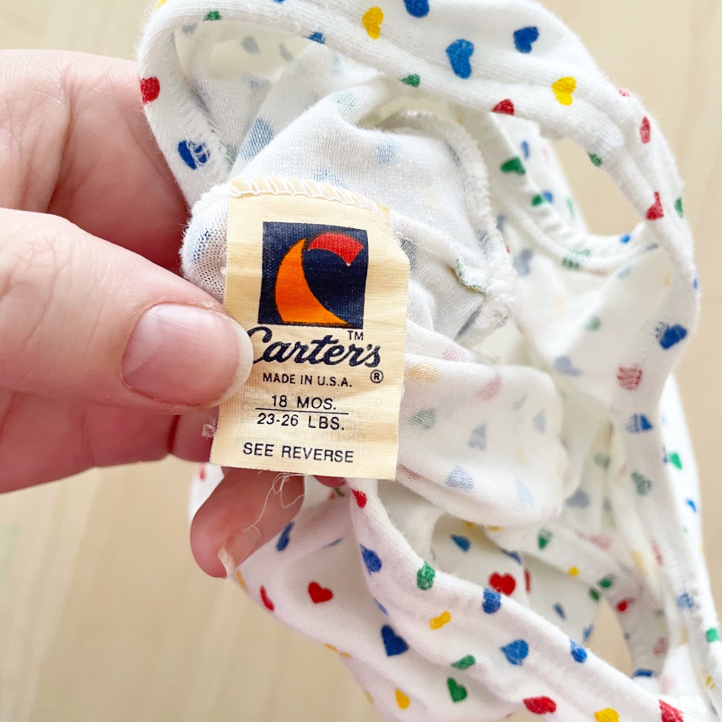 Vintage Carter’s Romper or Swimsuit - Yellow Clover Vintage Kids Clothes