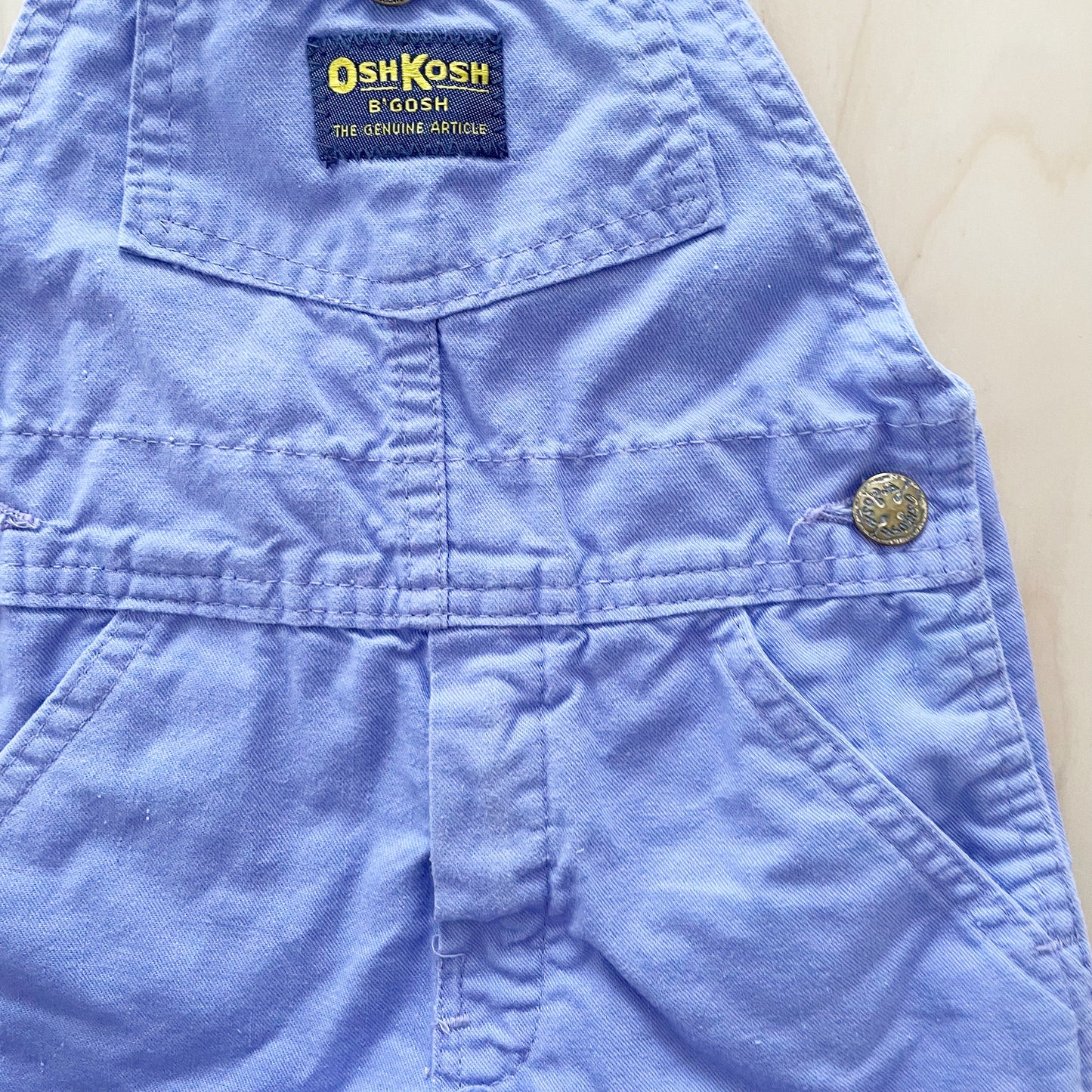 OshKosh Periwinkle Purple Shortalls