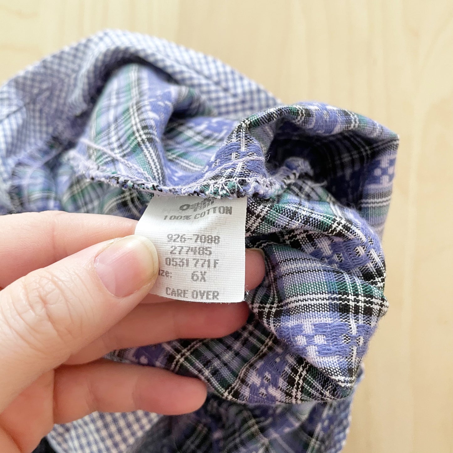 OshKosh Plaid Woven Skirtall