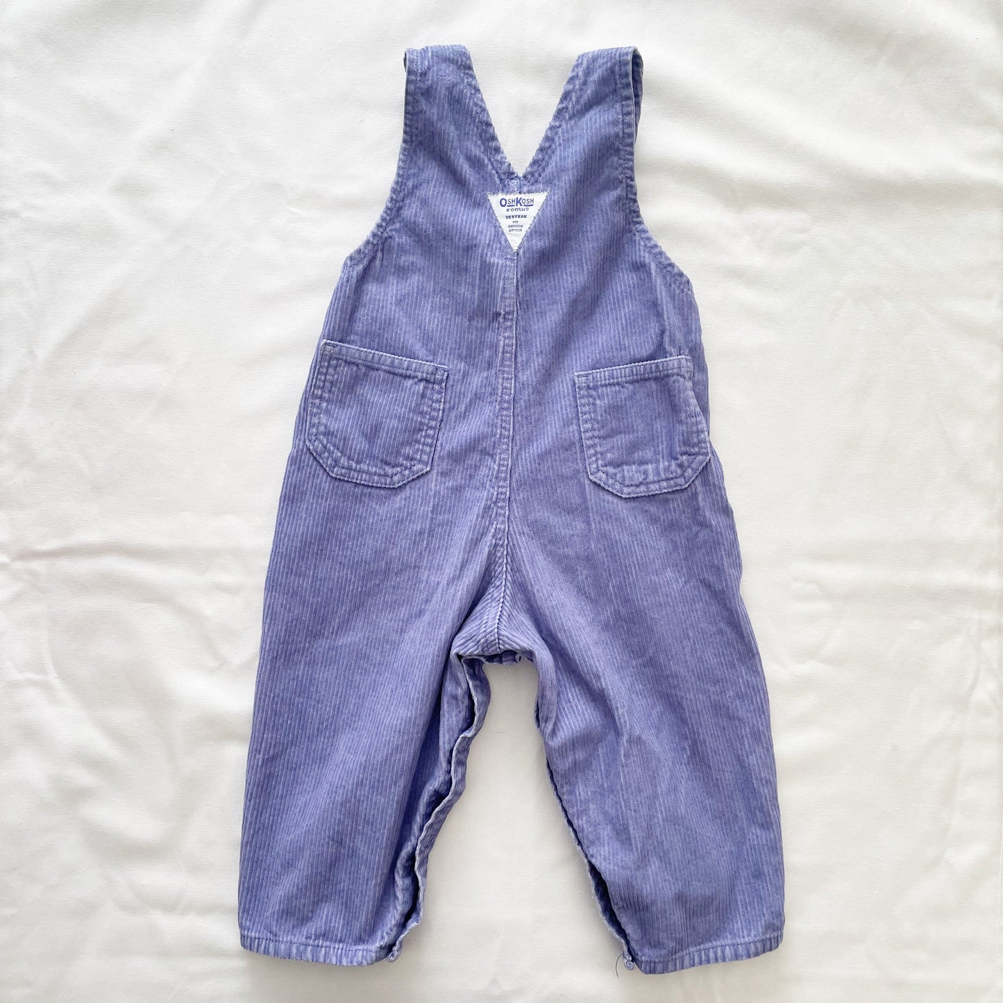 OshKosh Periwinkle Purple Chunky Cord Overalls