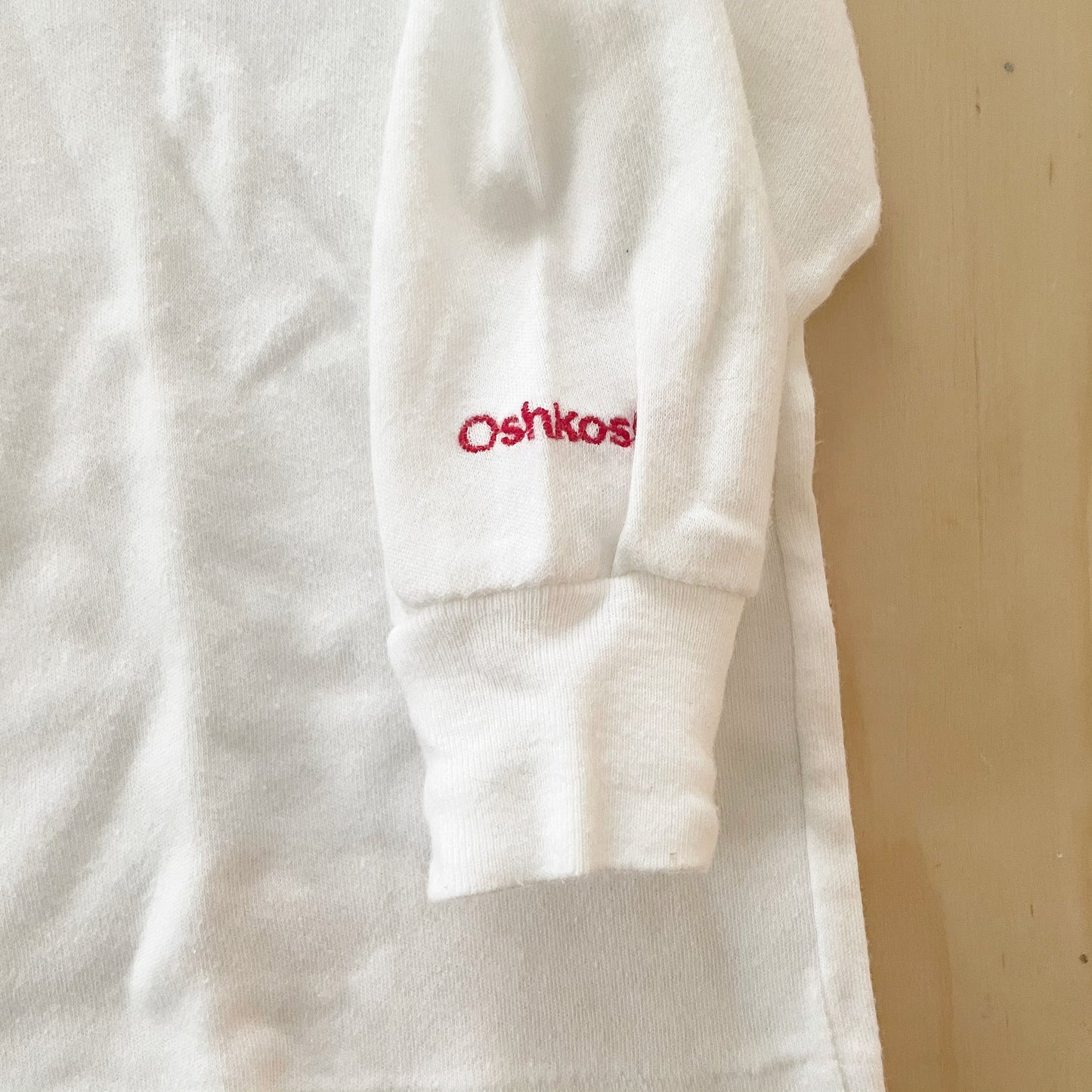 OshKosh Classic Long Sleeve Polo - Yellow Clover Vintage Kids Clothes