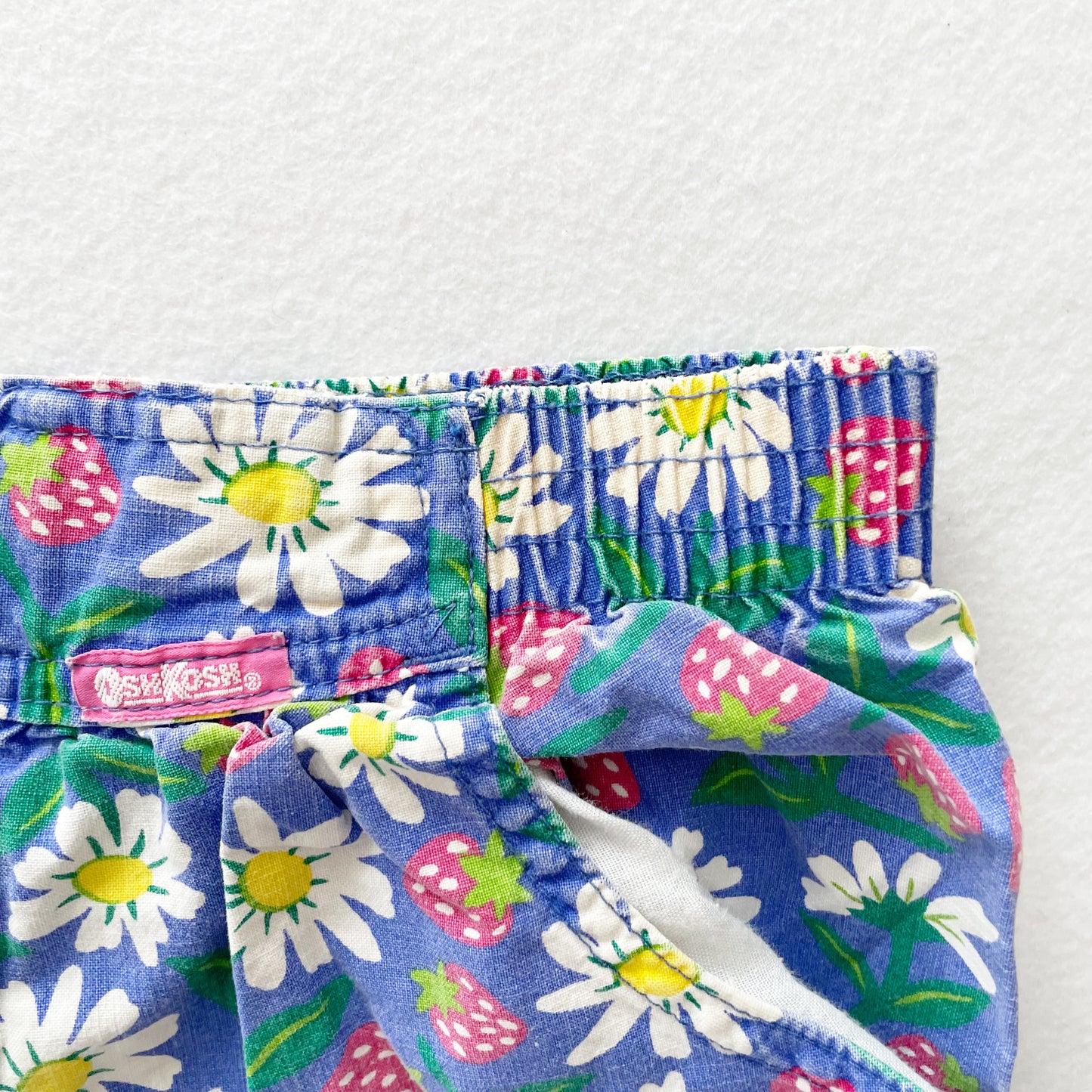 OshKosh Strawberry Daisy Set - Yellow Clover Vintage Kids Clothes