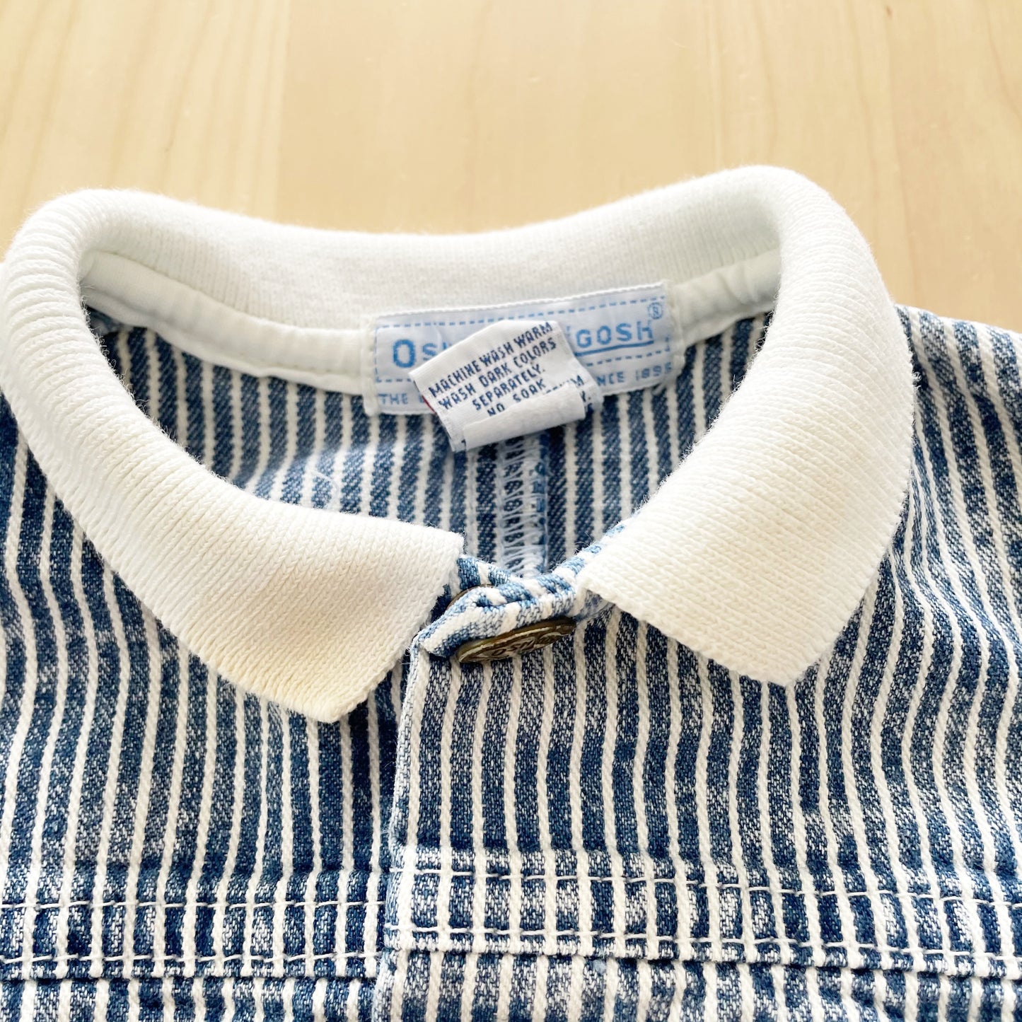 OshKosh Acid Wash Stripe Jumpsuit