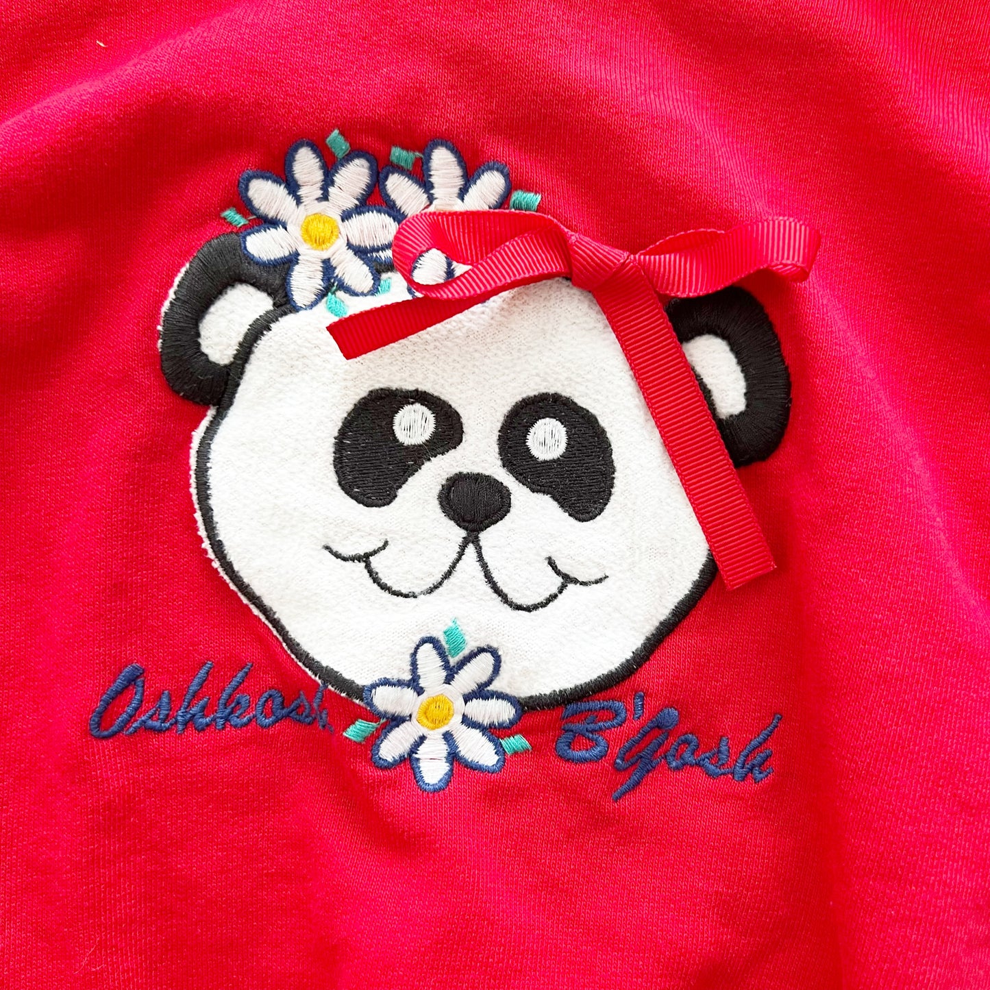 OshKosh Panda Appliqué Sweatshirt