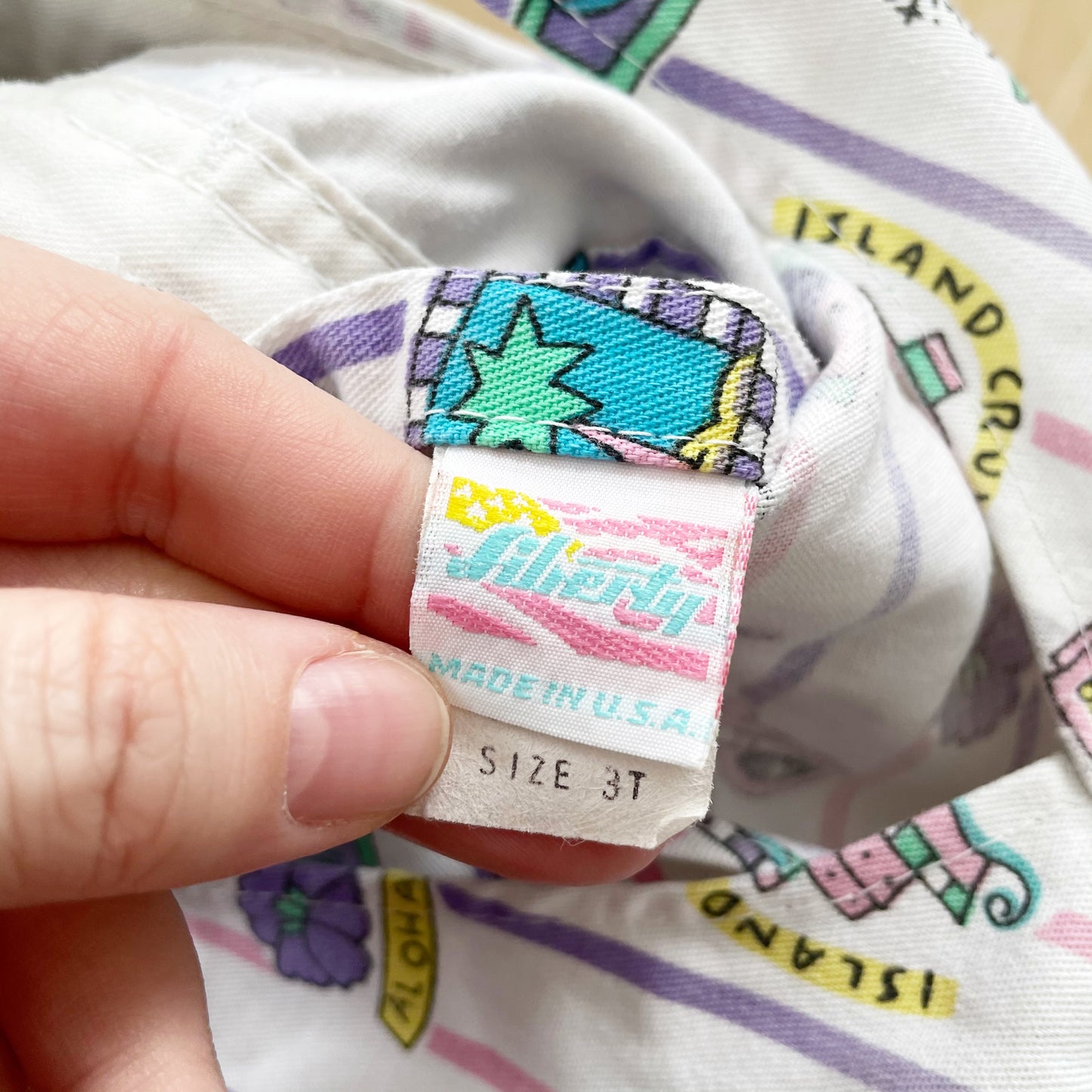 Vintage Liberty Summer Striped Shortalls - Yellow Clover Vintage Kids Clothes