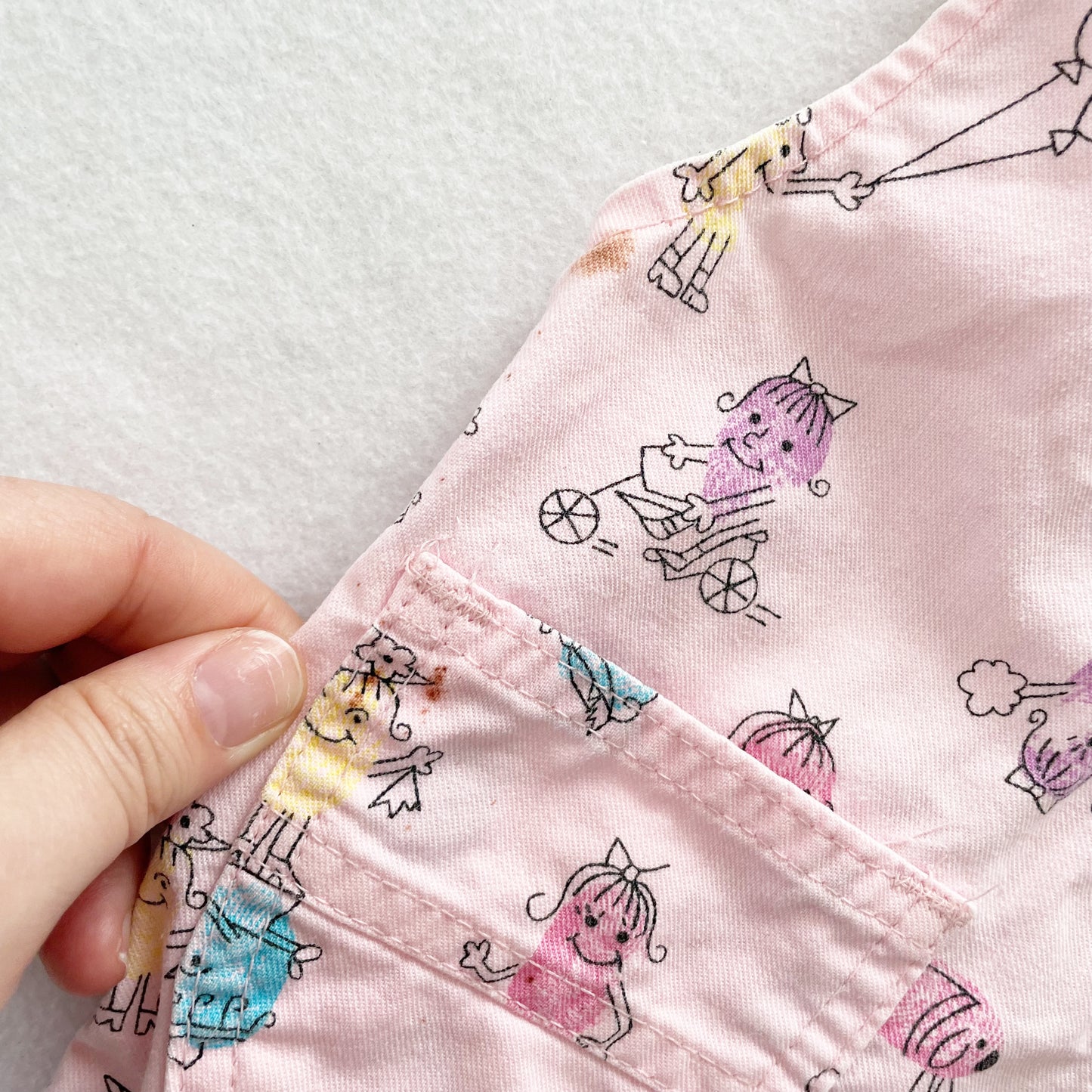 OshKosh Fingerprint People Shortalls
