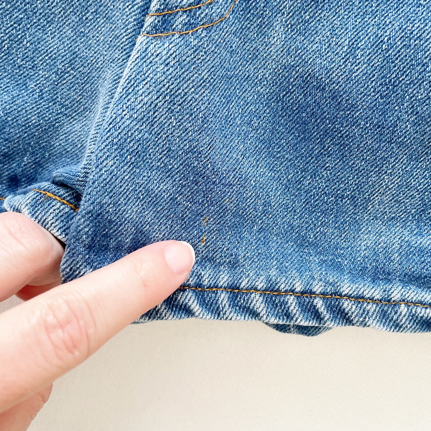 Levi’s Orange Tab Denim Shortalls