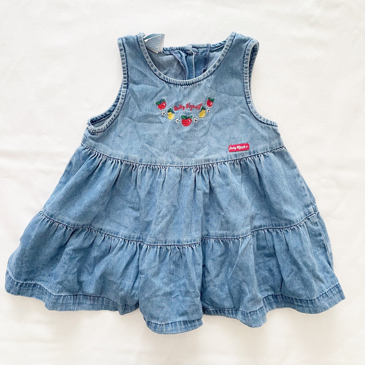 Baby B’gosh Fruit Embroidered Twirl Dress