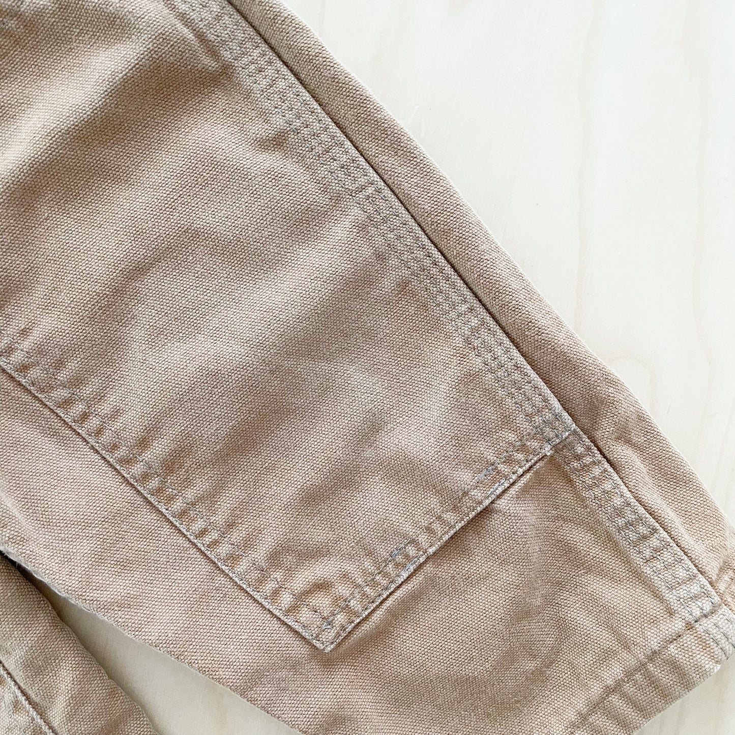 Carhartt Tan Reinforced Knee Overalls - Yellow Clover Vintage Kids Clothes