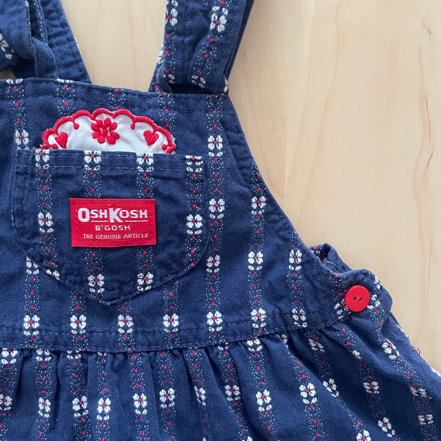 OshKosh Floral Woven Doily Pocket Skirtall
