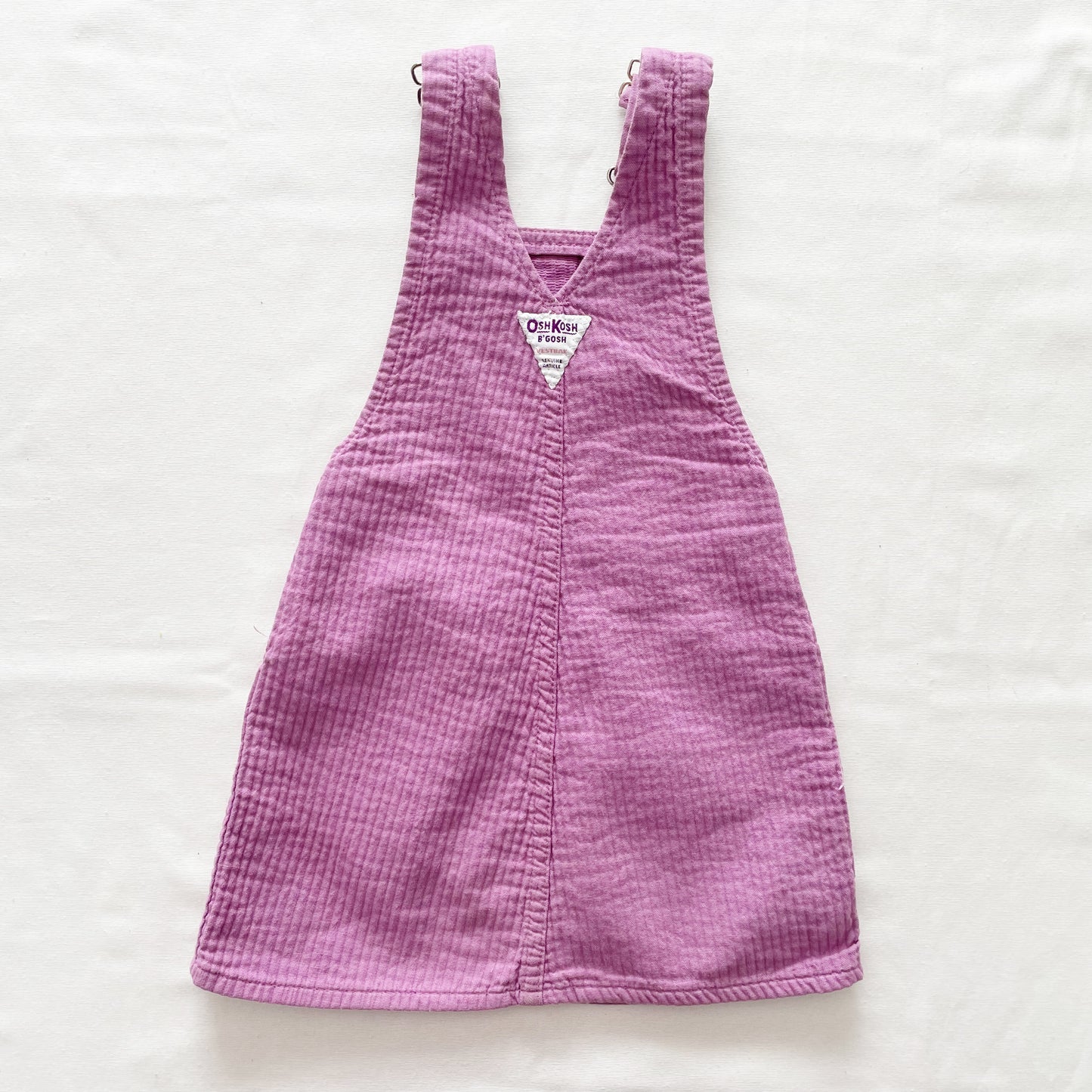 OshKosh Textured Lilac Skirtall - Yellow Clover Vintage Kids Clothes