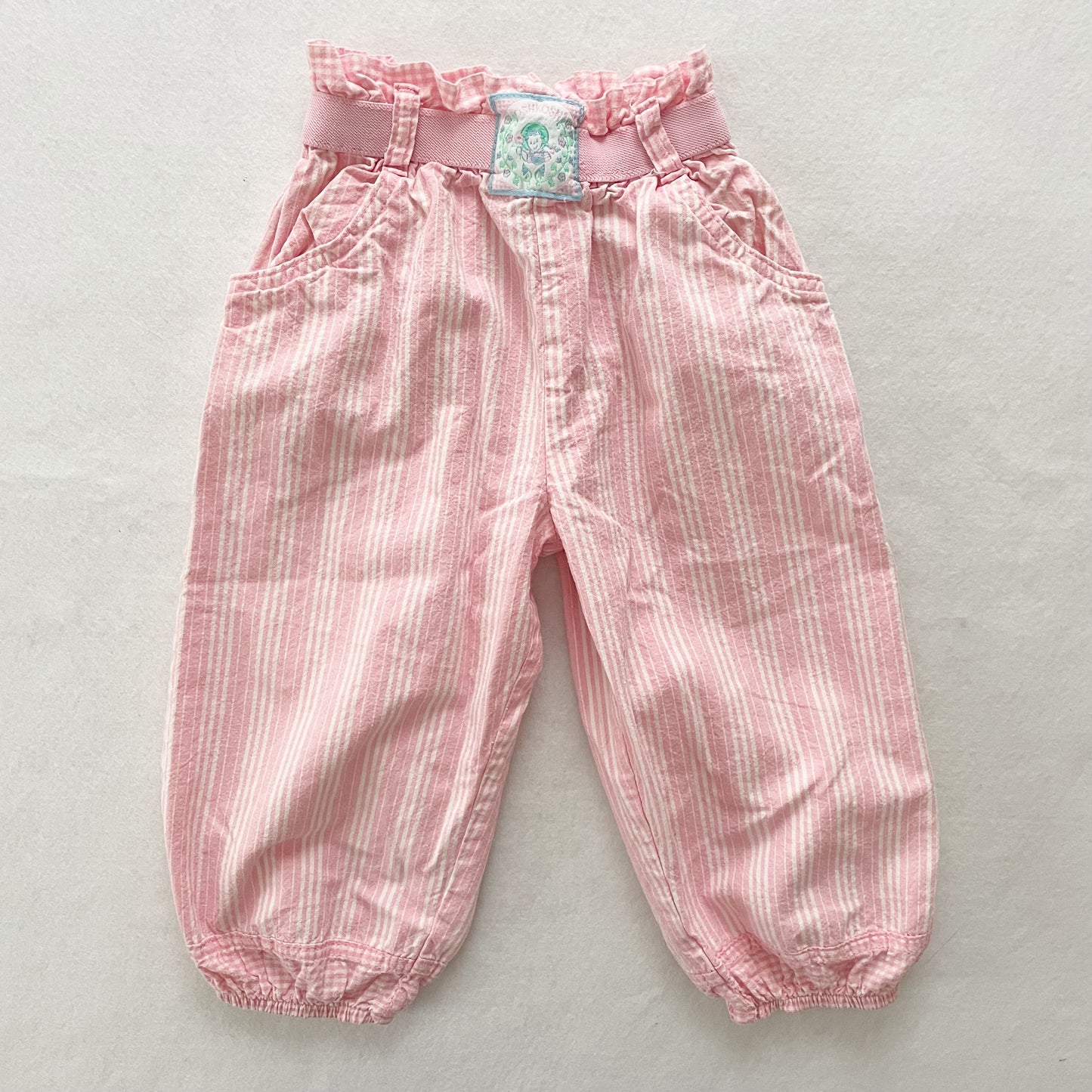 OshKosh Striped Flower Patch Pants