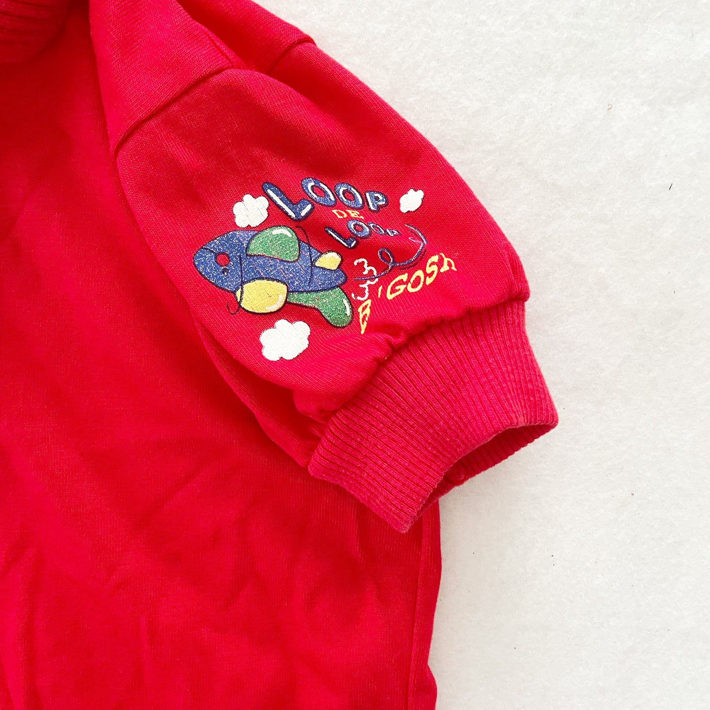 OshKosh Planes Top - Yellow Clover Vintage Kids Clothes
