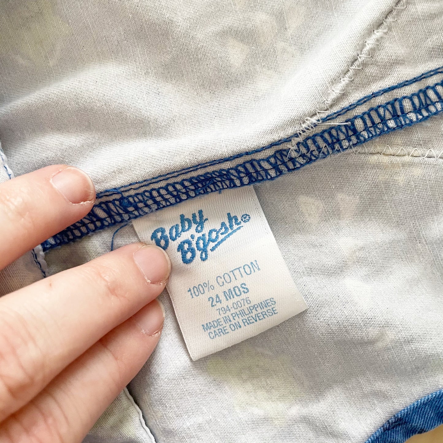 Vintage Baby B’gosh Turtle Print Shortalls