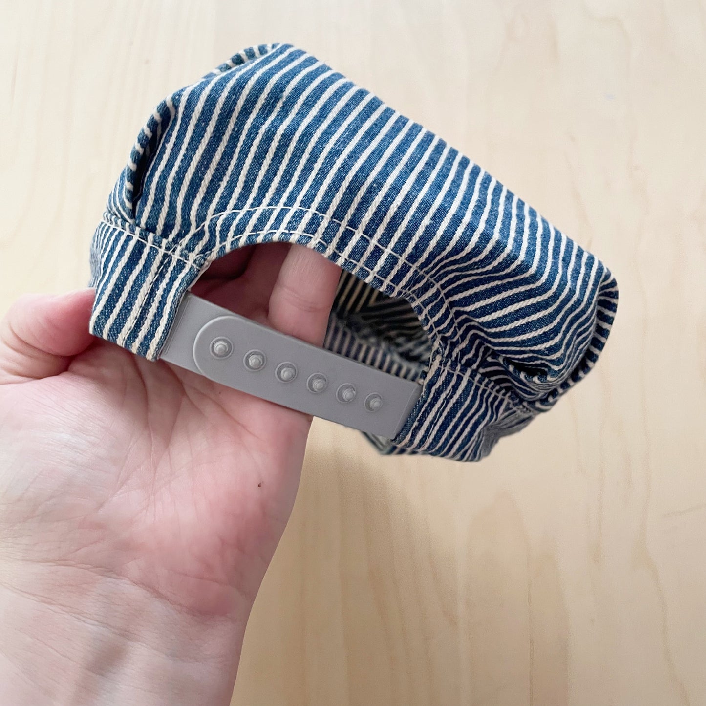 Vintage OshKosh Hickory Stripe Hat