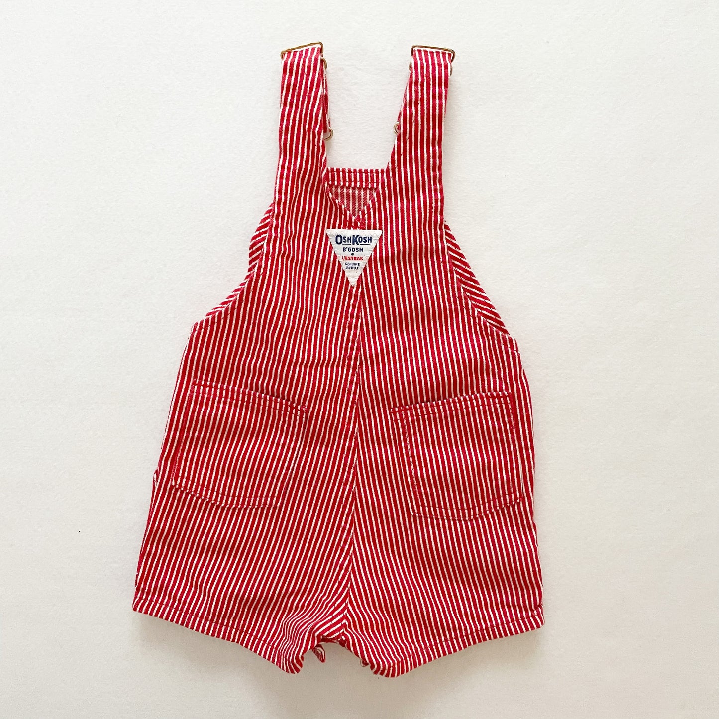OshKosh Hickory Striped Shortalls
