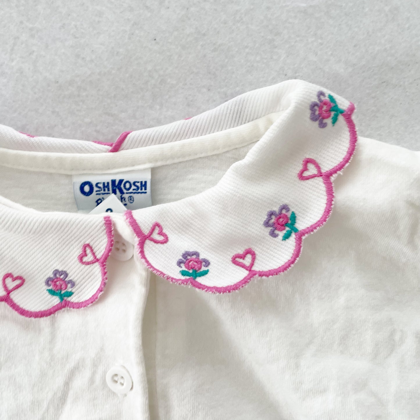 OshKosh Heart Collar Top