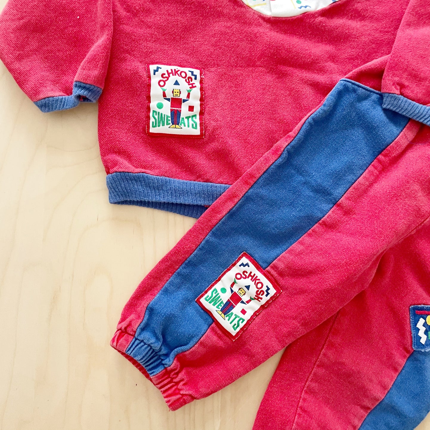 Vintage OshKosh Geo Print Outfit