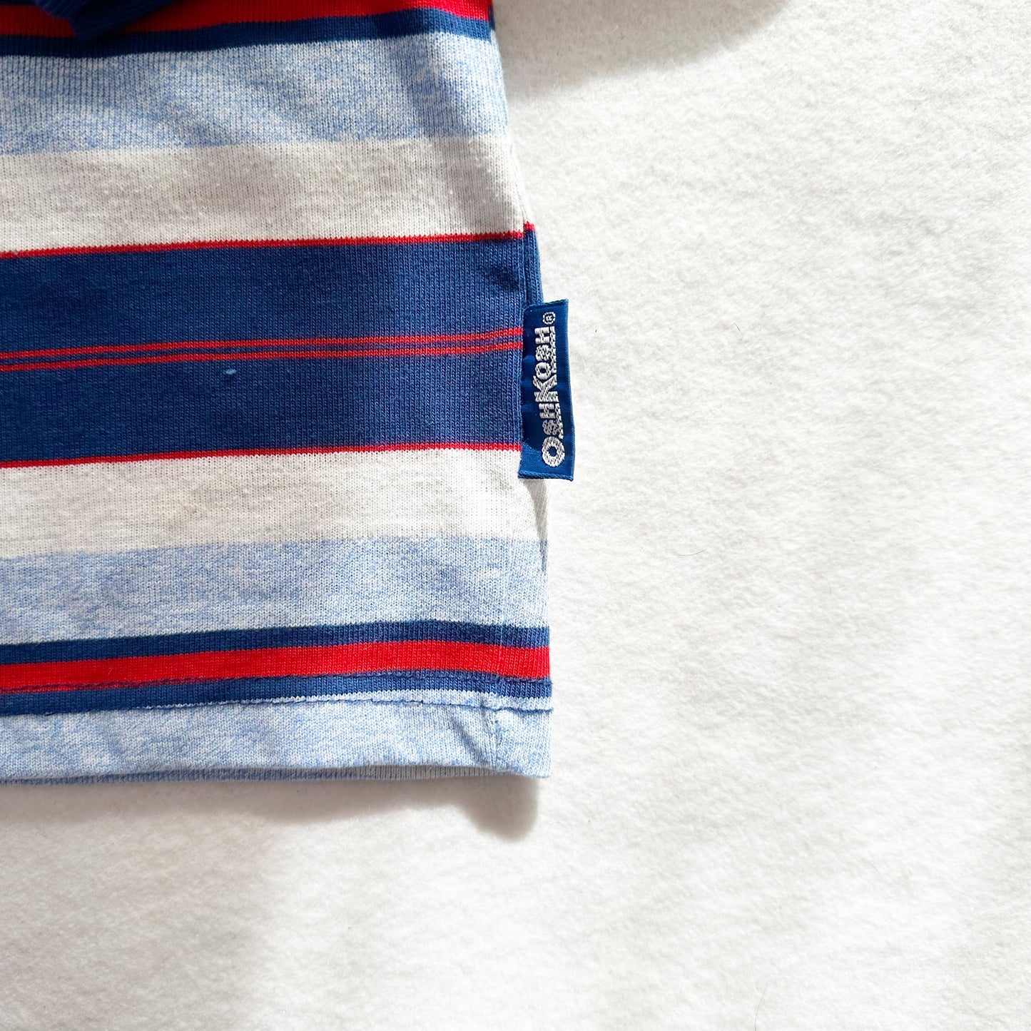 OshKosh Striped Long Sleeve Tee - Yellow Clover Vintage Kids Clothes