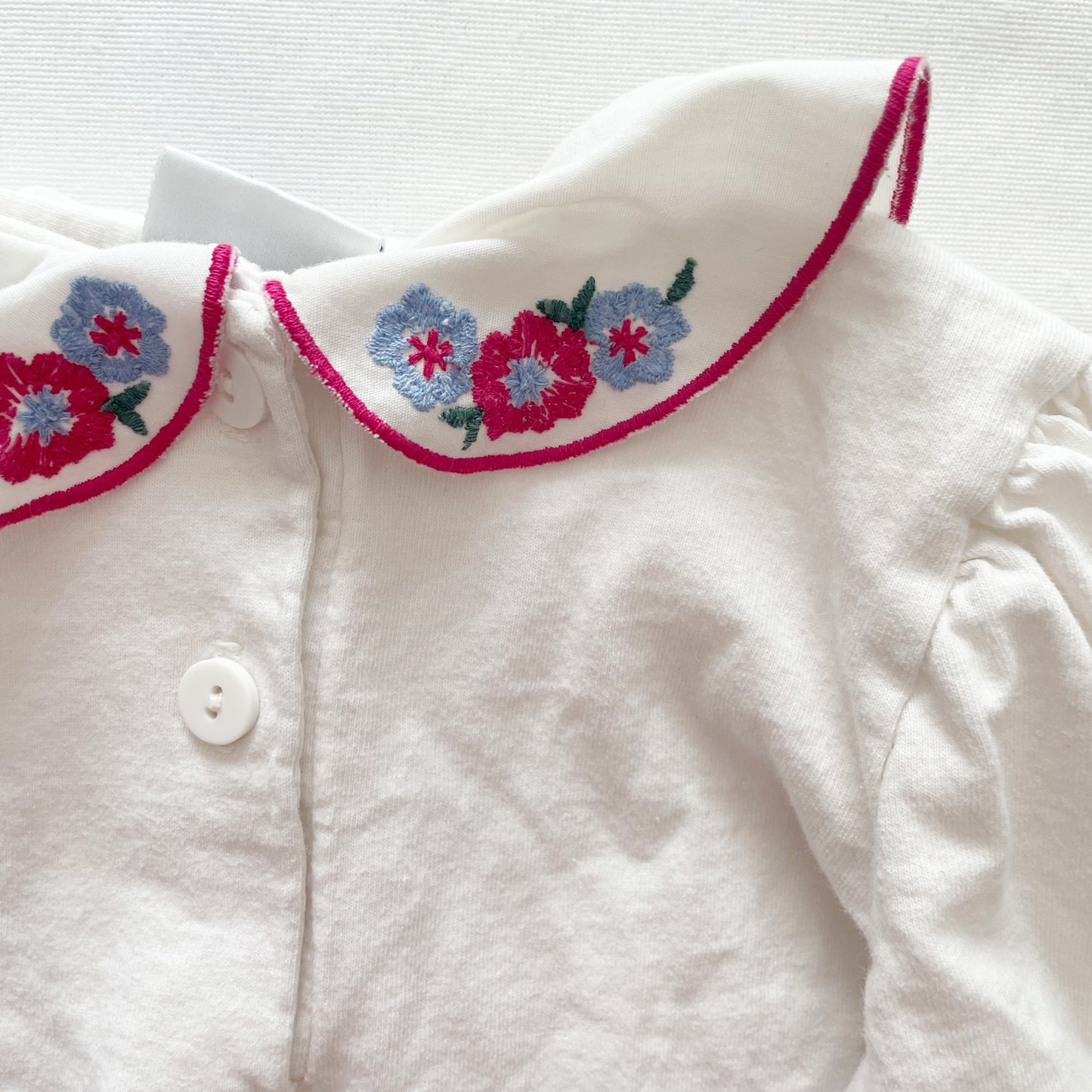 OshKosh Embroidered Collar Layer Top
