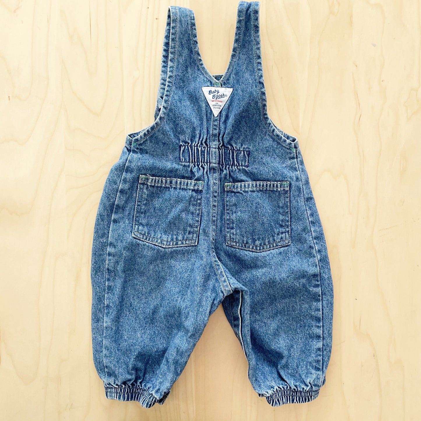 Baby B’gosh Bubble Overalls - Yellow Clover Vintage Kids Clothes