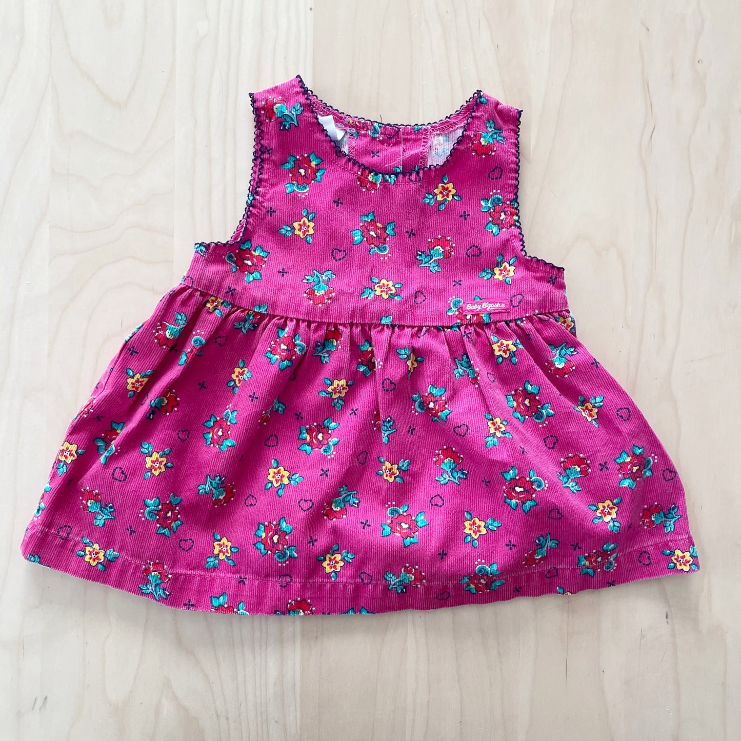 Vintage Baby B’gosh Floral Dress - Yellow Clover Vintage Kids Clothes