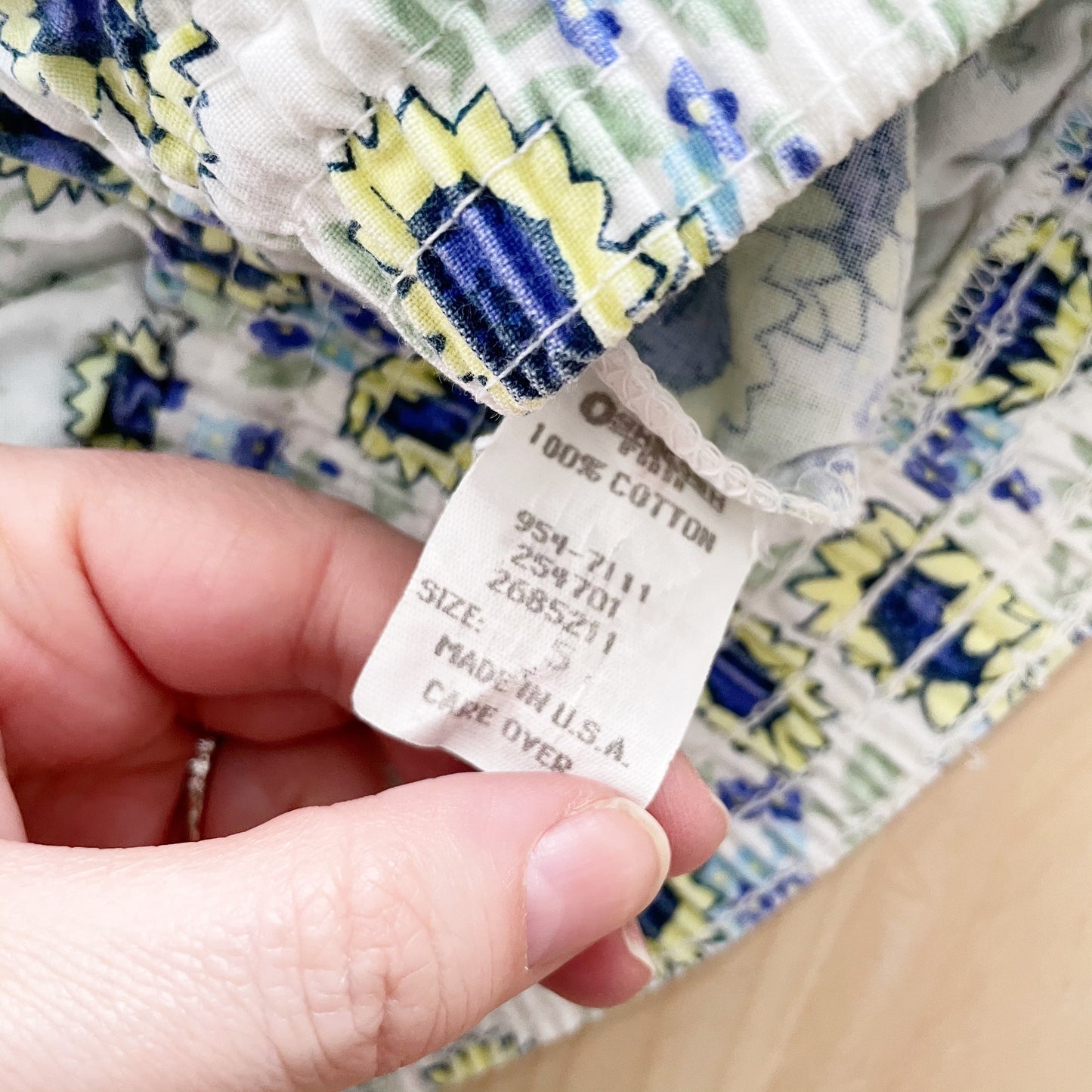 OshKosh Sunflower Set - Yellow Clover Vintage Kids Clothes
