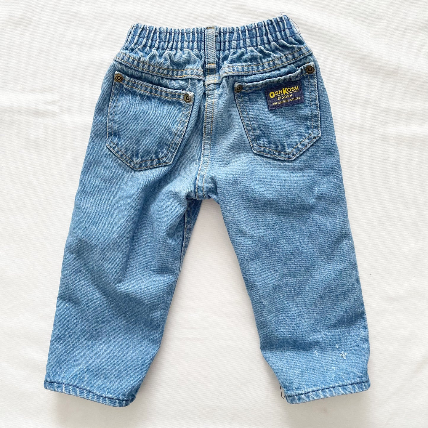 OshKosh Medium-Light Jeans - Yellow Clover Vintage Kids Clothes