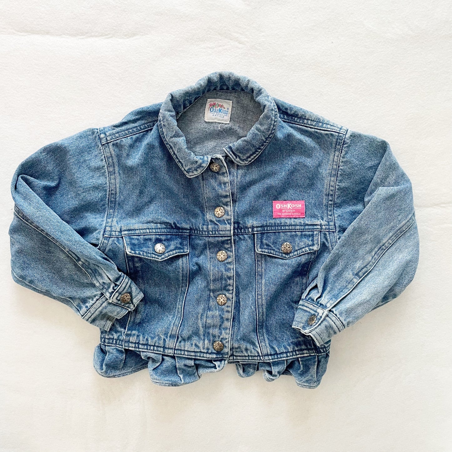 OshKosh Ruffle Denim Jacket