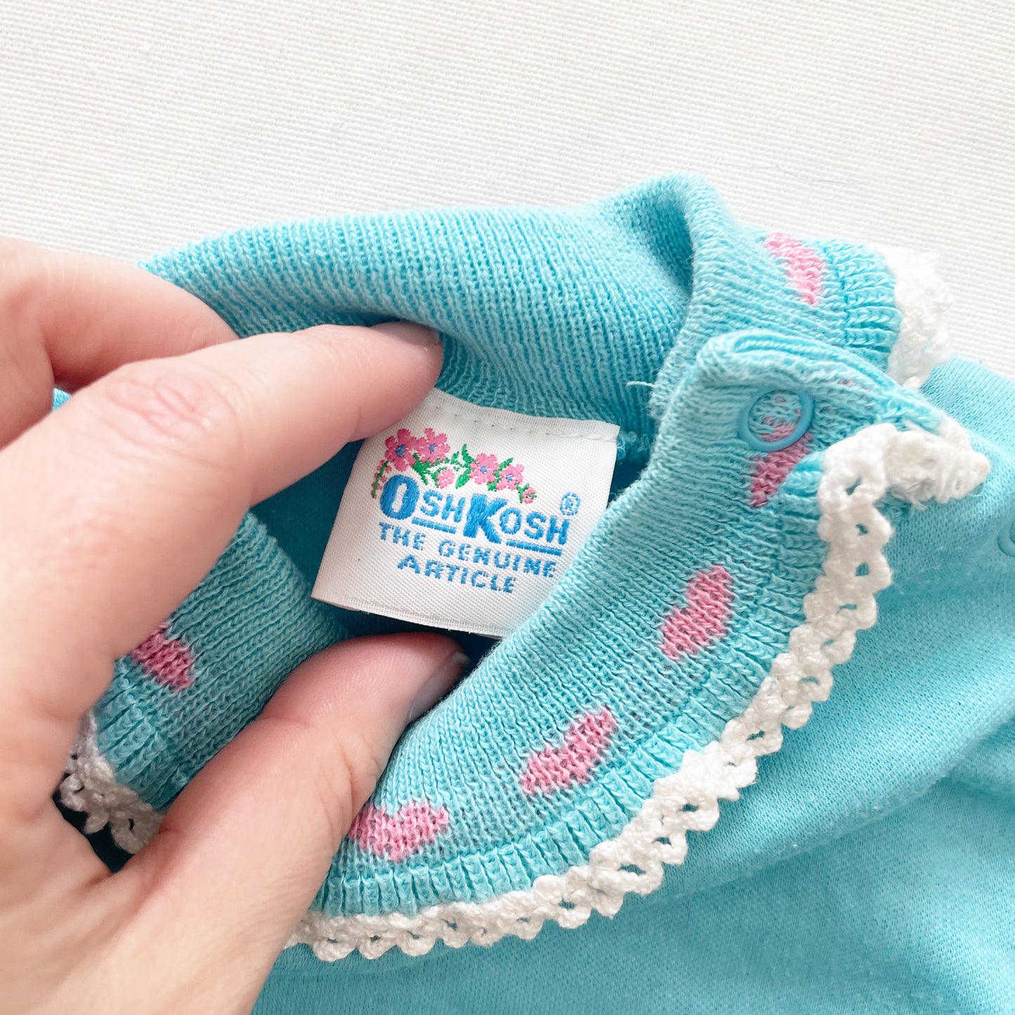 OshKosh Blue Hearts Layer Top