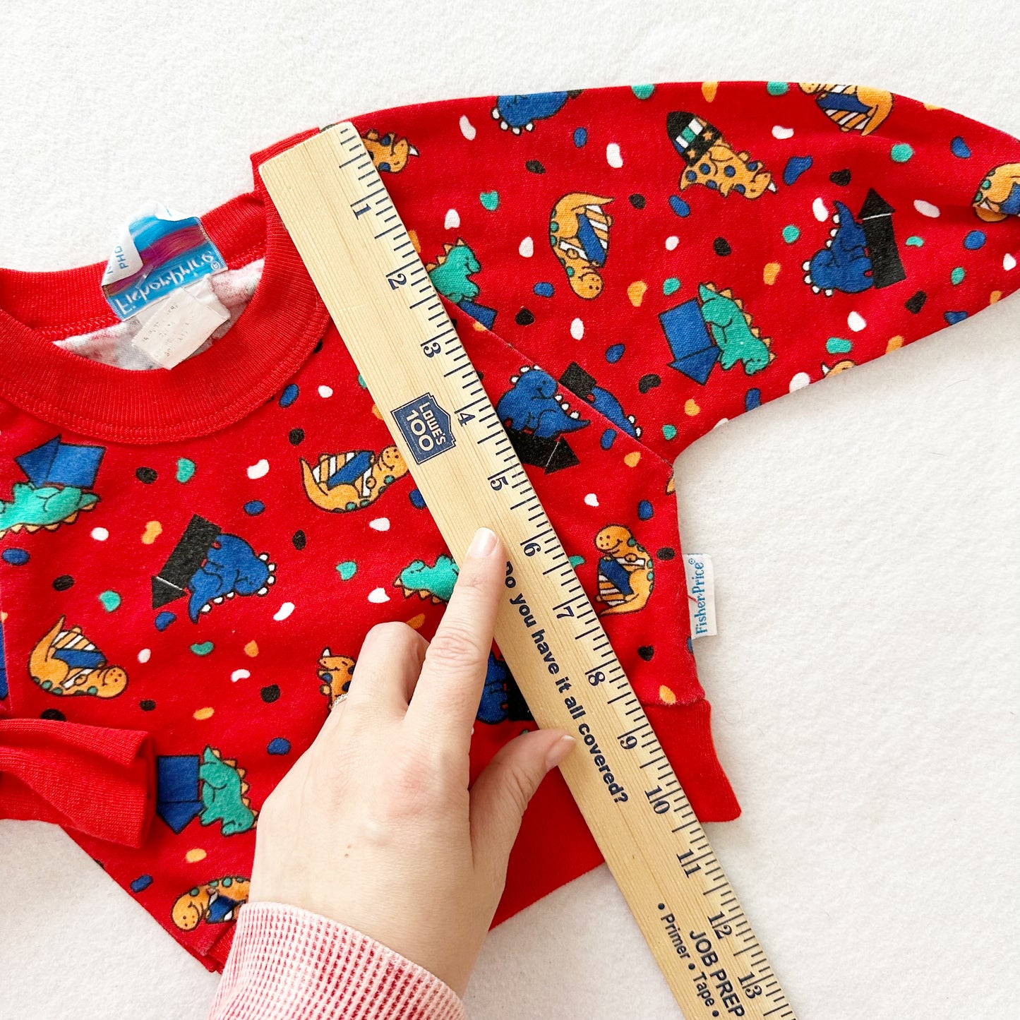 Fisher Price Dino Shirt - Yellow Clover Vintage Kids Clothes