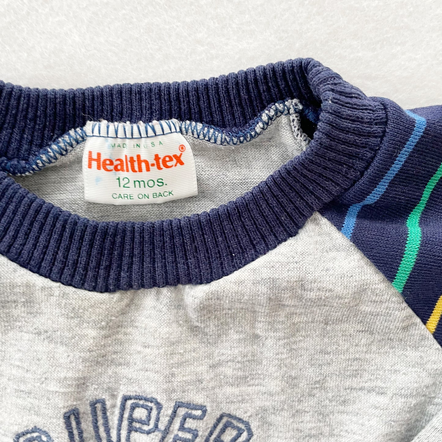 Healthtex Super Sport Tee - Yellow Clover Vintage Kids Clothes