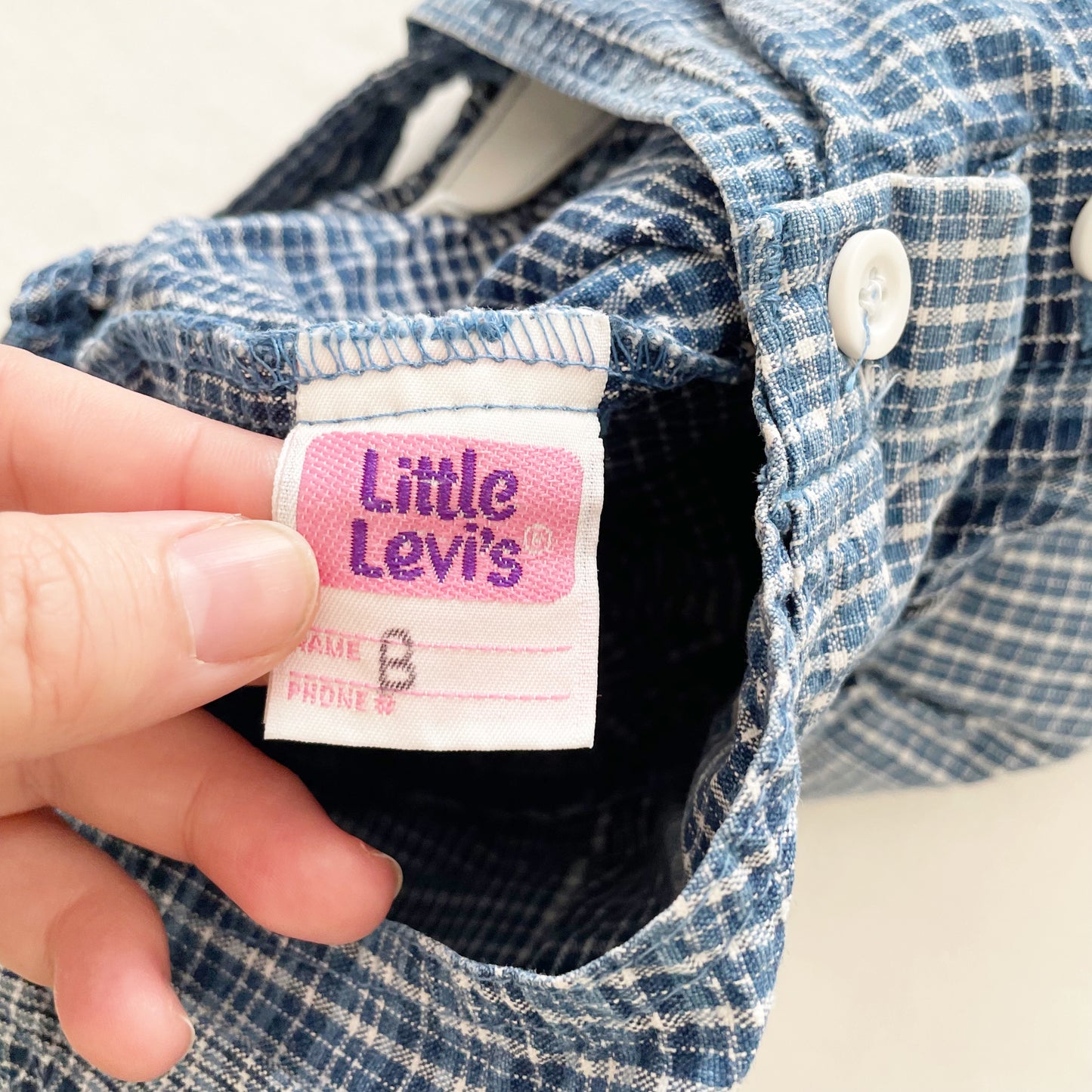 Levi’s Sunflower Patch Crossfront Shortalls - Yellow Clover Vintage Kids Clothes
