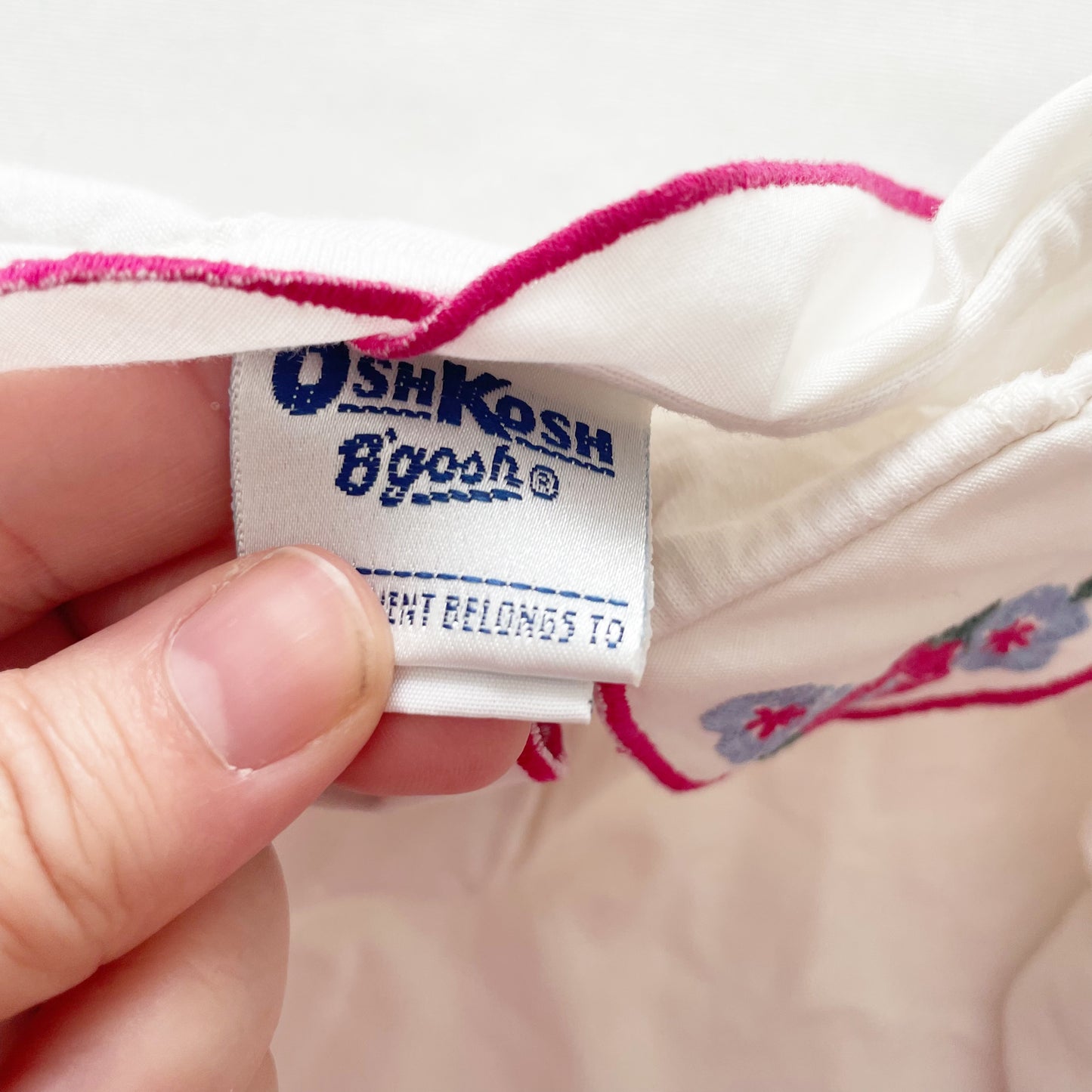 OshKosh Embroidered Collar Layer Top