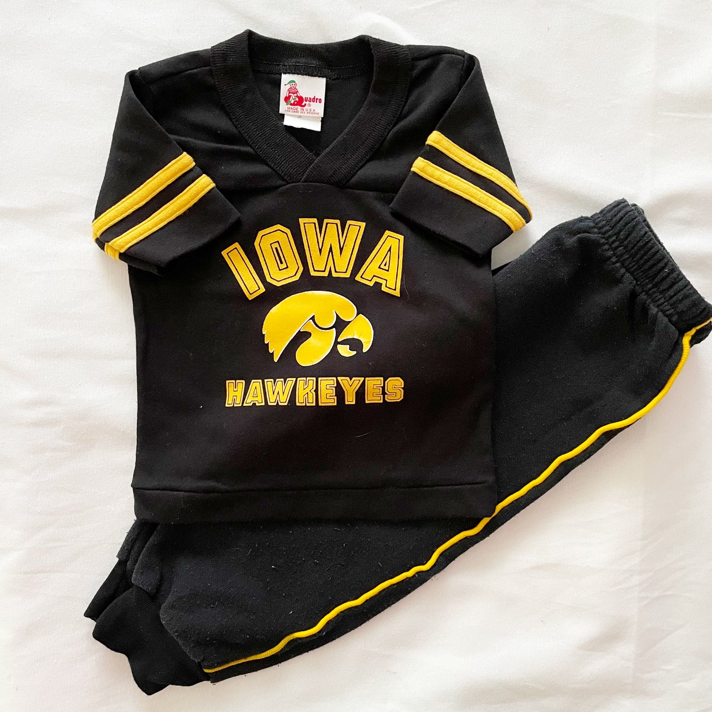 Iowa Hawkeyes Tee + Sweatpants Set