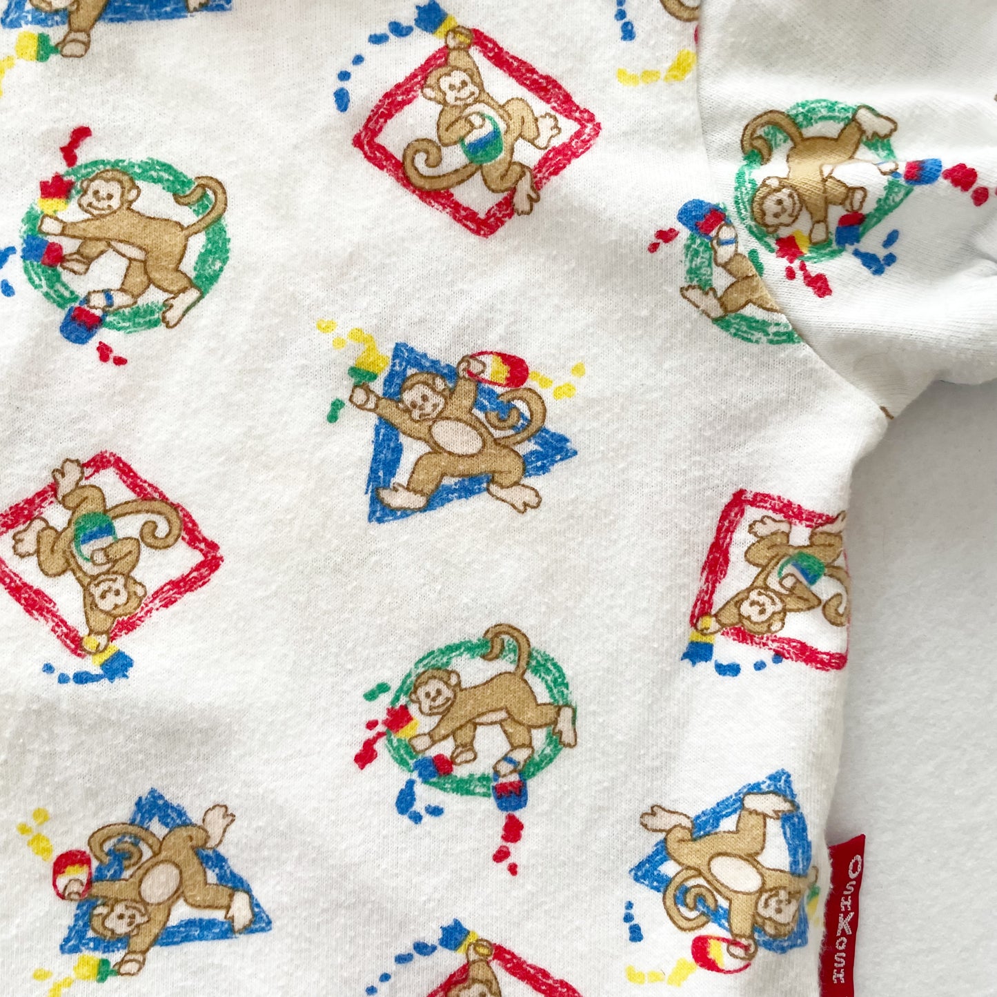 OshKosh Painting Monkeys Layer Tee