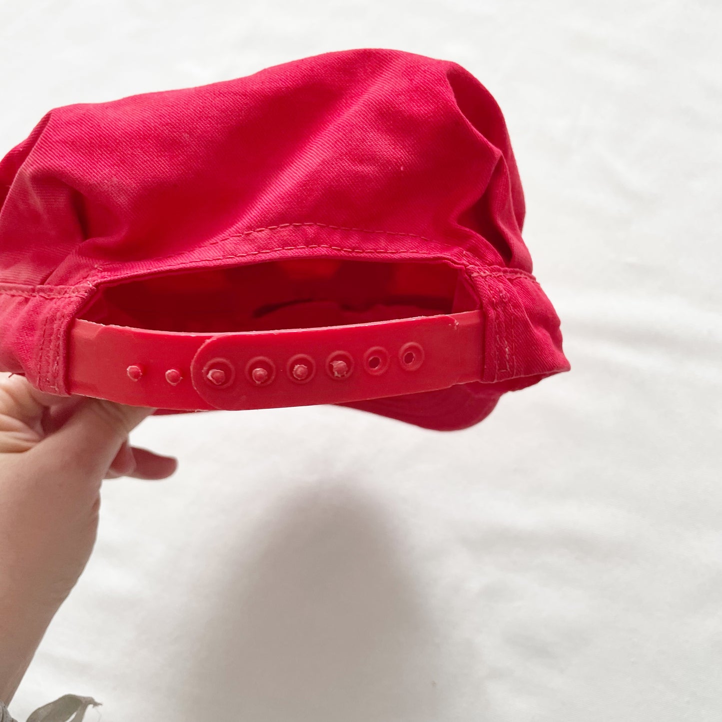 OshKosh Red Engineer Cap - Yellow Clover Vintage Kids Clothes