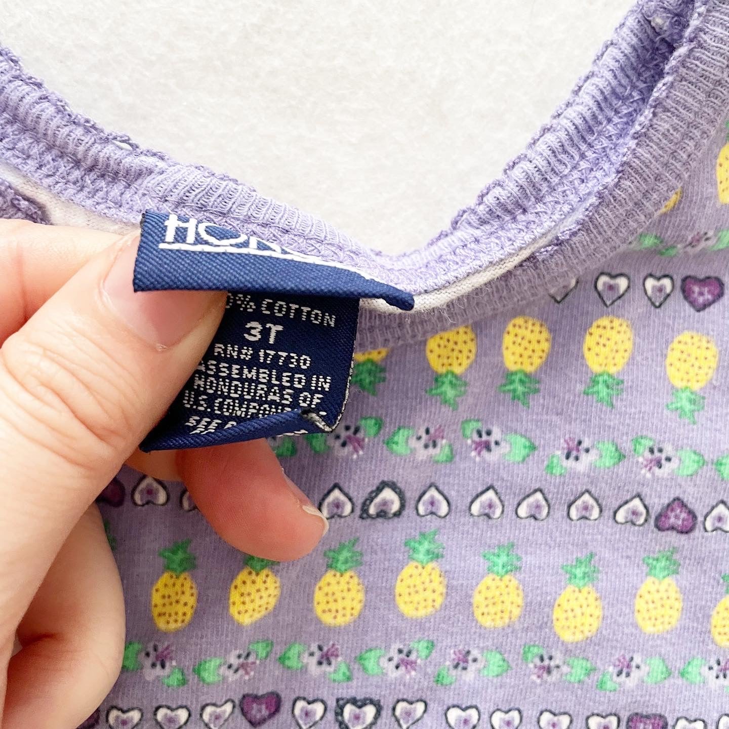 Honors Pineapple Flowers Tee