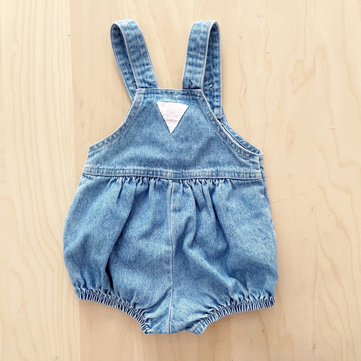 Baby B’gosh Lighter Wash Bubble Overalls